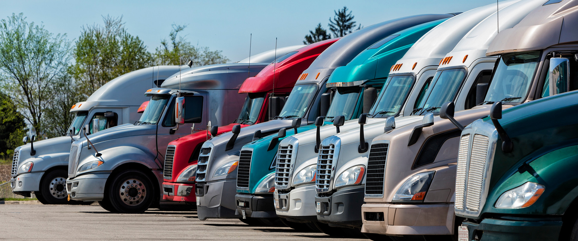 Who has the largest fleet of trucks?